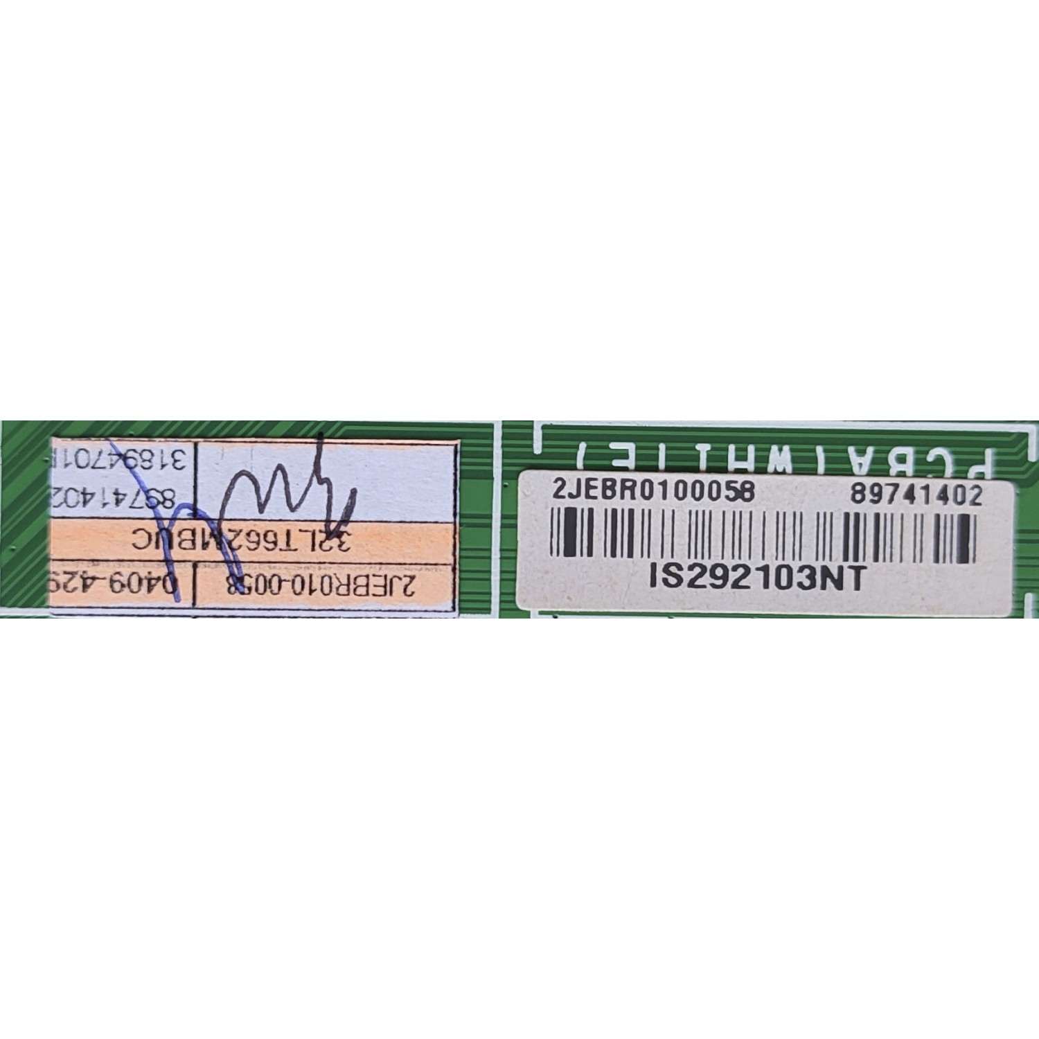 MAIN PARA TV LG / NUMERO DE PARTE EBR89741402 / EAX69069805(1.0) / 31894701 / MODELO 32LT662MBUC	 - Imagen 2
